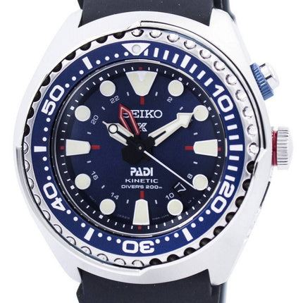 Montre « PADI » Edition SUN065P SUN065P1 SUN065P hommes de plongée Seiko Prospex Kinetic GMT