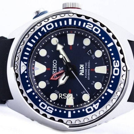 Montre « PADI » Edition SUN065P SUN065P1 SUN065P hommes de plongée Seiko Prospex Kinetic GMT