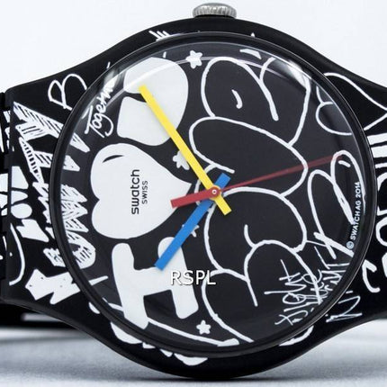 Swatch Originals amour murale Quartz SUOB125 montre unisexe