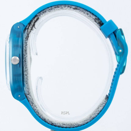Montre unisexe Swatch Originals Turquoise Rebel Quartz SUOL700