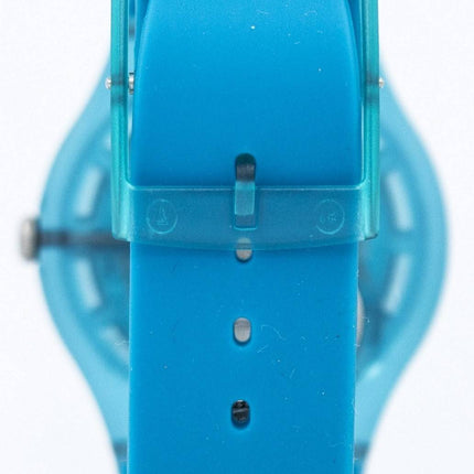 Montre unisexe Swatch Originals Turquoise Rebel Quartz SUOL700