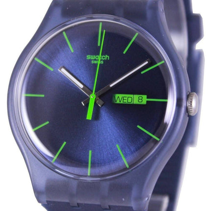 Swatch Originals Bleu Rebel Quartz Suisse SUON700 unisexe