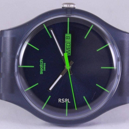 Swatch Originals Bleu Rebel Quartz Suisse SUON700 unisexe