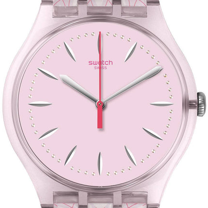 Montre Swatch Originals Fleurie analogique Quartz SUOP109 féminin