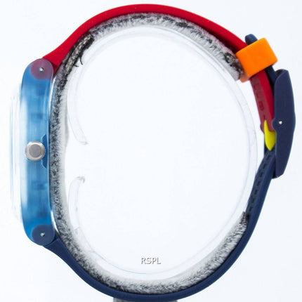 Ma montre unisexe SUOS101 de Quartz laqué de couleur Swatch Originals