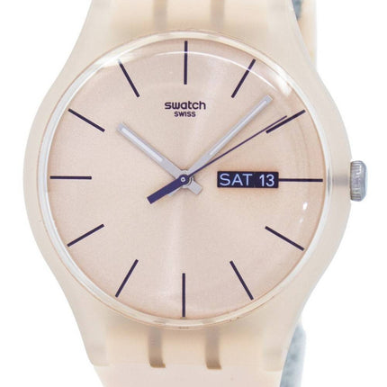 Montre unisexe Swatch Originals Rose rebelle Quartz SUOT700