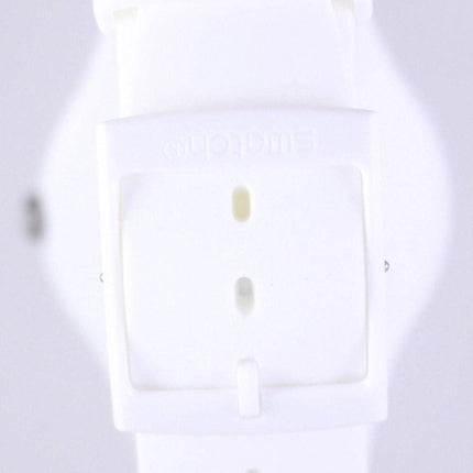 Swatch Originals Laqué Blanc Quartz Suisse SUOW100 unisexe
