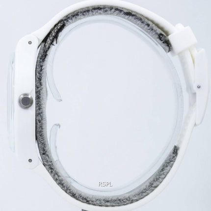 Montre unisexe Swatch Originals Rebel blanc Quartz SUOW701