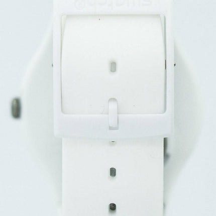 Montre unisexe Swatch Originals Rebel blanc Quartz SUOW701