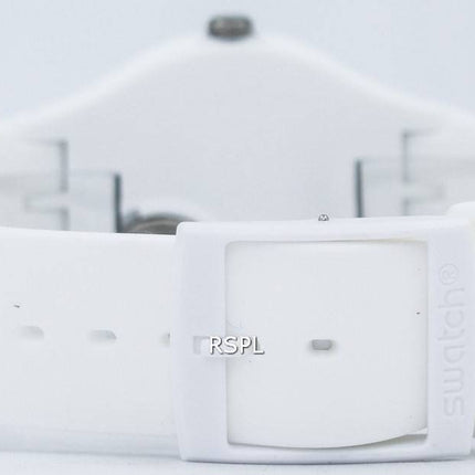 Montre unisexe Swatch Originals Rebel blanc Quartz SUOW701