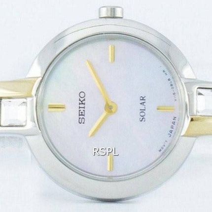 Montre Seiko solaire cristaux Swarovski SUP192 SUP192P1 SUP192P féminin