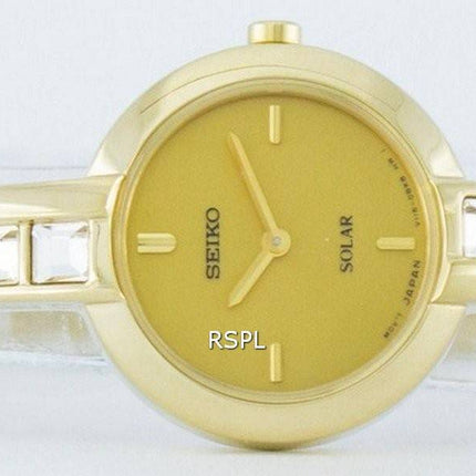 Montre Seiko solaire cristaux Swarovski SUP194 SUP194P1 SUP194P féminin