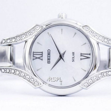 Montre Seiko solaire cristaux Swarovski SUP213 SUP213P1 SUP213P féminin