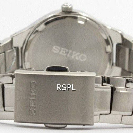 Montre Seiko solaire Titanium White Dial SUP277P1 SUP277P féminin