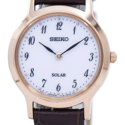 Montre Seiko solaire SUP372 SUP372P1 SUP372P féminin