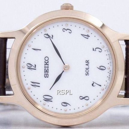Montre Seiko solaire SUP372 SUP372P1 SUP372P féminin