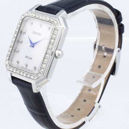 Montre Femme solaire Seiko Conceptual SUP429P SUP429P1 SUP429 Accents de diamants