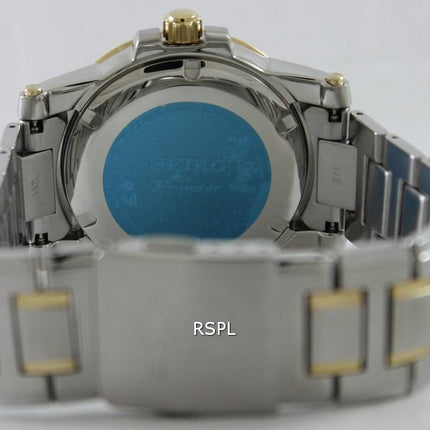 Seiko Premier Big Date Calendrier SUR016P1 SUR016P SUR016 Montre pour homme