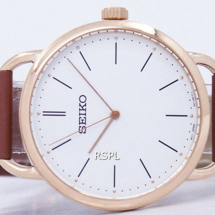 Montre Seiko classique Quartz SUR238 SUR238P1 SUR238P féminin
