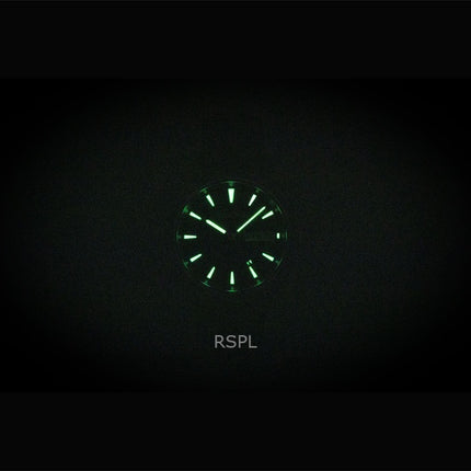 Montre homme Seiko Neo Classic à bracelet en cuir, cadran vert, quartz SUR449P1, étanche à 100 m