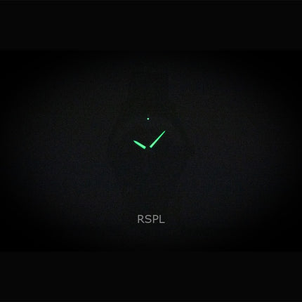 Montre homme Seiko Classic à bracelet en nylon, cadran noir, quartz SUR571P1, étanche à 100 m