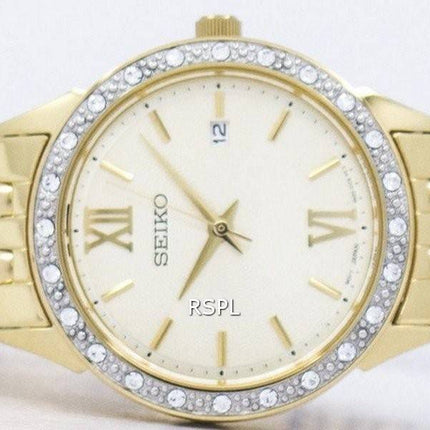 Montre Seiko Quartz diamant Accent SUR688 SUR688P1 SUR688P féminin