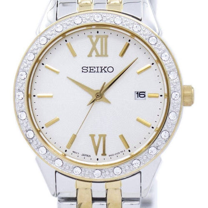 Montre Seiko Quartz diamant Accent SUR690 SUR690P1 SUR690P féminin