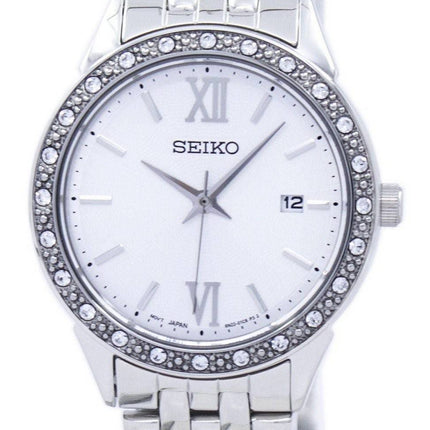 Montre Seiko Quartz diamant Accent SUR695 SUR695P1 SUR695P féminin