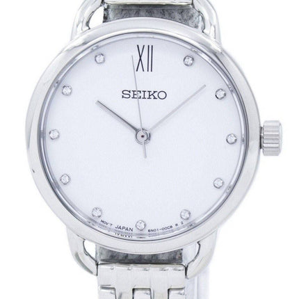 Montre Seiko analogique Quartz diamant Accent SUR697 SUR697P1 SUR697P féminin