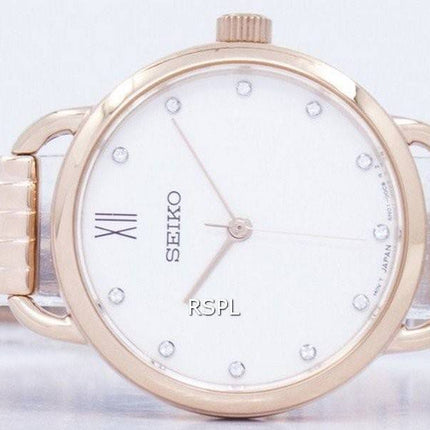 Montre Seiko analogique Quartz diamant Accent SUR698 SUR698P1 SUR698P féminin