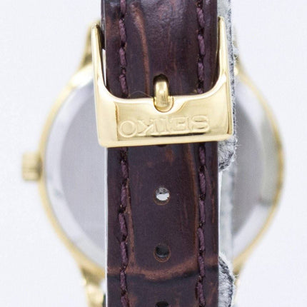 Montre Seiko classique Quartz SUR702 SUR702P1 SUR702P féminin