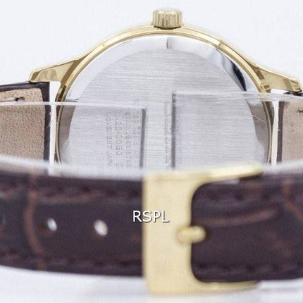 Montre Seiko classique Quartz SUR702 SUR702P1 SUR702P féminin