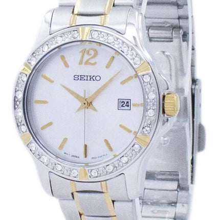Montre Seiko Quartz diamant Accent SUR718 SUR718P1 SUR718P féminin
