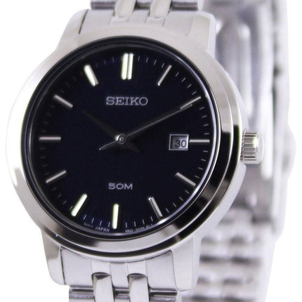 Montre Seiko Quartz cadran bleu marine SUR829P1 SUR829P féminin