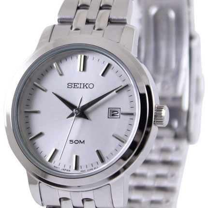 Montre Seiko Quartz cadran argenté SUR831P1 SUR831P féminin