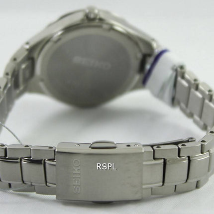 Montre Seiko titane solaire 100M SUT199P1 SUT199P féminin