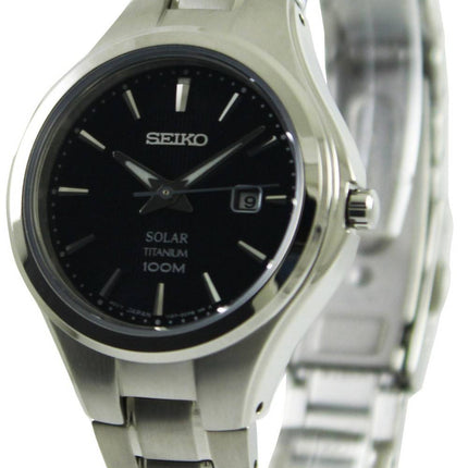Montre Seiko titane solaire 100M SUT201P1 SUT201P féminin