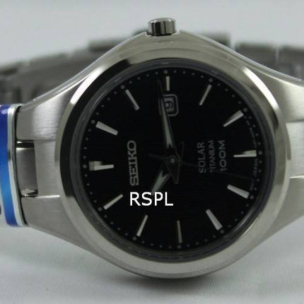 Montre Seiko titane solaire 100M SUT201P1 SUT201P féminin