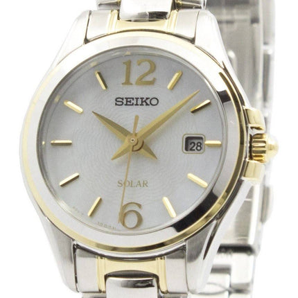 Seiko solaire mère de perle SUT234P1 SUT234P Women Watch Dial