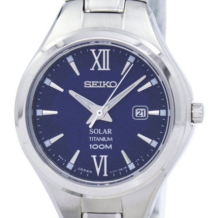 Montre Seiko titane solaire SUT273 SUT273P1 SUT273P féminin