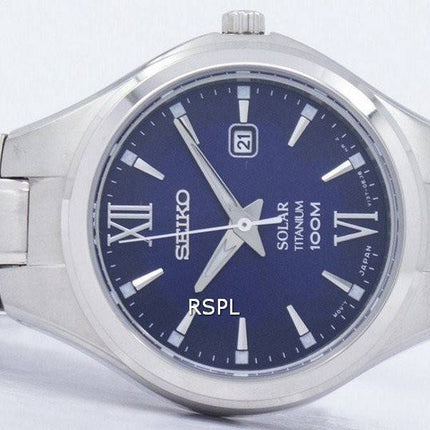 Montre Seiko titane solaire SUT273 SUT273P1 SUT273P féminin