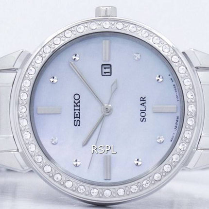 Montre Seiko solaire diamant Accent SUT327 SUT327P1 SUT327P féminin
