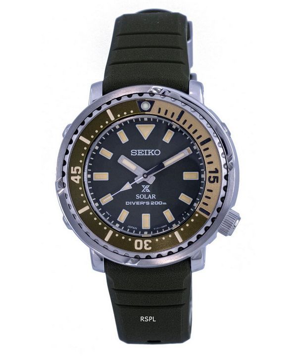 Montre pour femme Seiko Prospex Street Series Mini Tuna Safari Edition Diver's Solar SUT405P1 SUT405P 200M