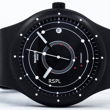 Montre unisexe Swatch Originals noir Sistem SUTB400 automatique