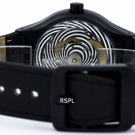 Montre unisexe Swatch Originals noir Sistem SUTB400 automatique