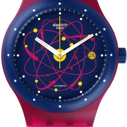 Montre unisexe Swatch Originals rose Sistem SUTR401 automatique