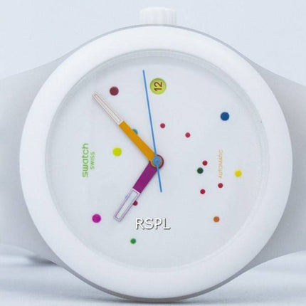 Montre unisexe Swatch Originals blanc Sistem SUTW400 automatique