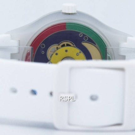 Montre unisexe Swatch Originals blanc Sistem SUTW400 automatique