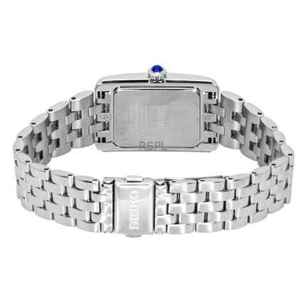 Montre femme Seiko Conceptual en acier inoxydable, cadran argenté, quartz SWR091P1