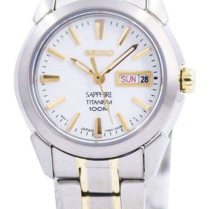 Montre femme Seiko Sapphire Titanium Quartz 100M SXA115 SXA115P1 SXA115P reconditionnée
